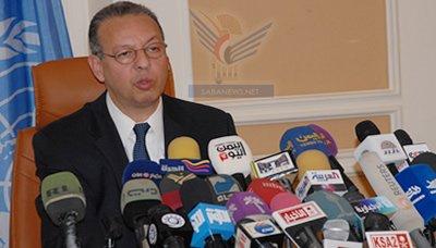 جمال بنعمر: التوتر في اليمن بلغ مستوى عال ولا مخرج منه إلا عبر حل سلمي توافقي بناء على مخرجات الحوار