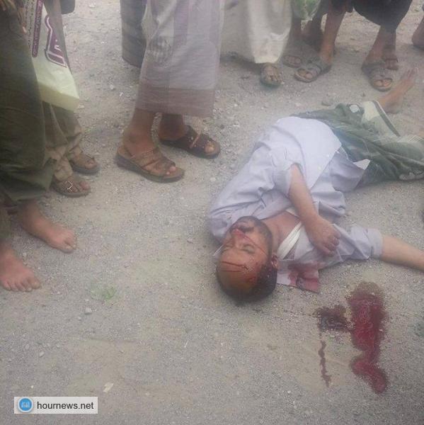 "أخبار الساعة" ينشر صوراً حصرية لجريمة إغتيال مدير التوجيه المعنوي بذمار المقدم "فازع البعيثي"