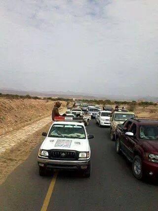 ميليشيا الحوثي تنشر «سيارات شرطة» تابعة لها على مداخل العاصمة صنعاء (صورة)
