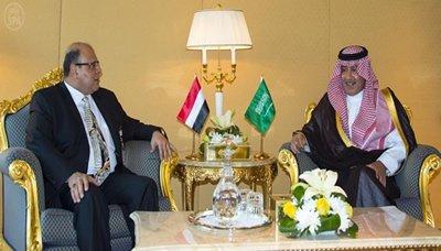السعودية تؤكد وقوفها إلى جانب اليمن ودعم جهود الرئيس هادي