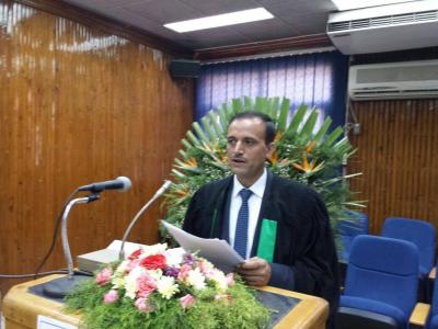 الدكتوراه بدرجة امتياز للعقيد شذان من جامعة القاهرة في النظام التأديبي للموظف العام في اليمن 