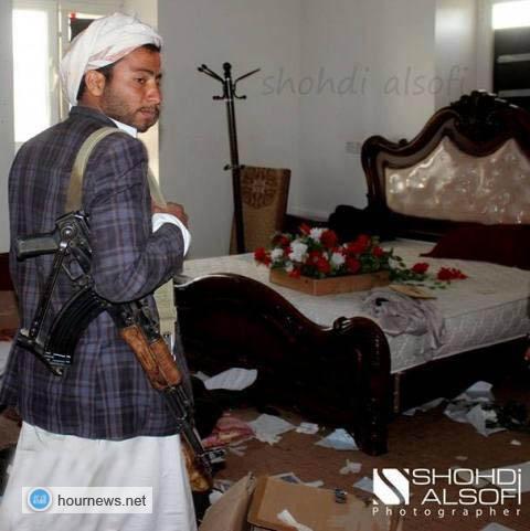 صور غرف النوم التي اقتحمها الحوثييون بالعاصمة صنعاء