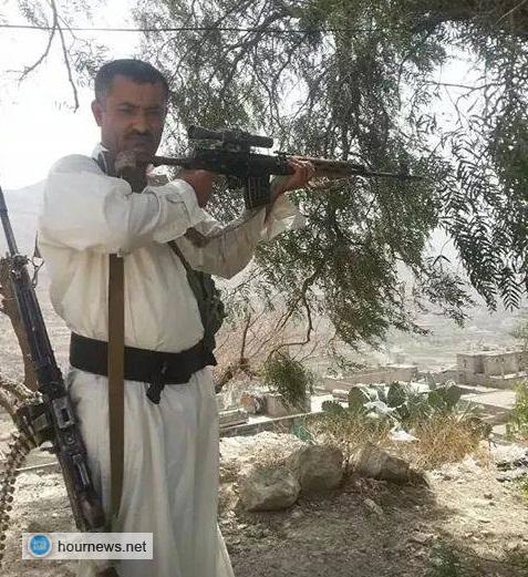 مقتل نجل الدعام وابن اخيه في معارك عنيفة بالرضمة بين الحوثيين والقبائل وقصف منزله (صورة نجل الدعام)