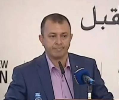 خصم ثلثي راتب المذيع جميل عزالدين (أول ظهور إعلامي له بعد سقوط مقر التلفزيون)