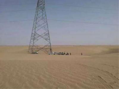 مسلحون يعتدون على خطوط نقل الكهرباء ويشتبكون مع آخرين في عرق ال شبوان 