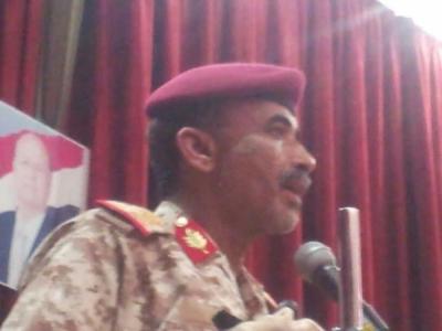اللواء الصبيحي لأبناء شبوة: عليكم ابعاد عناصر القاعدة وإلا سنقتحم أي منطقة يتواجدون فيها