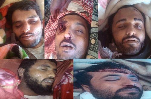 صور لقتلى العملية الأمريكية التي حاولت تحرير المختطفين الأجانب لدى القاعدة في شبوة