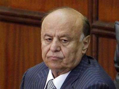 "هادي" الرئيس المنتهية ولايته الذي سلم سلطة البلاد للحوثيين واكتفى بالتهاني والتعازي والنوم إلى "العصر" 