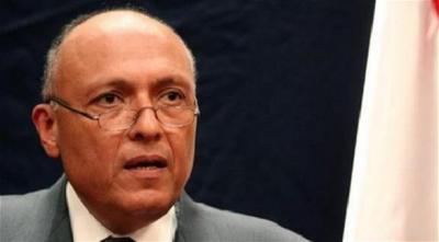 وزير خارجية مصريؤكد على ضرورة تحقيق الأمن والاستقرار في اليمن