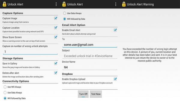 تطبيق Unlock Alert لتعرف صورة وموقع سارق الهاتف الجوال