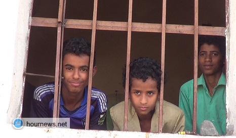 الاجهزة الامنية بعبس محافظة حجة تحبط عملية تهريب اطفال الى السعودية‎