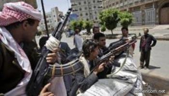 الاجهزة الأمنية بمحافظة تعز تضبط أربعة اشخاص من اخطر العناصر المسلحة بالمحافظة