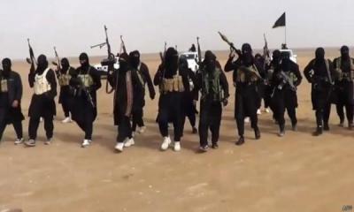 أول بيان لداعش عقب قصف الجيش المصري