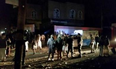 انفجار يهز منطقة الجراف بجوار الاكاديمية العسكرية