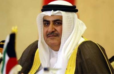 الشيخ خالد بن أحمد آل خليفة وزير الخارجية البحريني