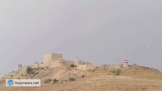 بالصور قبل وبعد القصف: قلعة الصفراء الأثرية بصعدة تتعرض للقصف السعودي