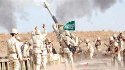الجيش السعودي يقصف بالصواريخ مناطق حدودية