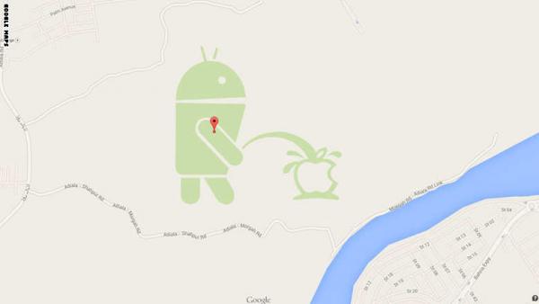 هل يعقل؟ أندرويد يتبول على آبل في خرائط غوغل