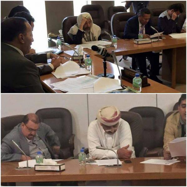 بالصور: جانب من اجتماعات اللجنة التحضيرية لمؤتمر الحوار في الرياض ويظهر في الصورة قيادات حزب الإصلاح والمؤتمر
