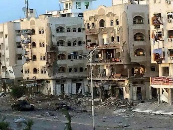 صور (مفزعة) لمنطقة دار سعد بعدن تكشف عن معارك ضارية شهدتها المدينة (تفاصيل جديدة)