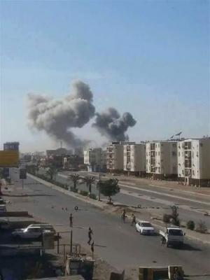 قصف مكثف تشهده مديرية دار سعد بمحافظة عدن