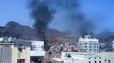 قصف عنيف بالدبابات والصواريخ من قبل الحوثيين على مواقع المقاومة في جبل صبر