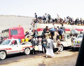 صورة تحكي عن كارثة داخل اليمن بسبب البنزين