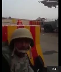 شاهد اول فيديو يتم نشره لاشتباكات منفذ الطوال بين الجيش السعودي والحوثيين