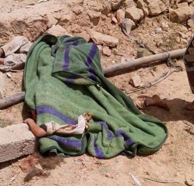 مجزرة في المحويت تودي بحياة أسر بكاملها بعضها تنتمي لحزب الإصلاح بسبب قصف التحالف (تفاصيل + صور)
