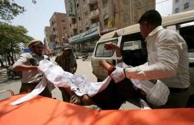 مقتل 176 شخصا في ضربات جوية ومعارك في اليمن الاثنين