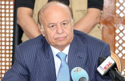 عاجل: هادي يظهر في التلفاز ليلقي كلمة 