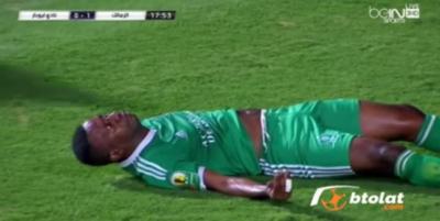 «شلل رباعي» ينهي مسيرة الكونغولي نداي بعد إصابته أمام الزمالك (فيديو)