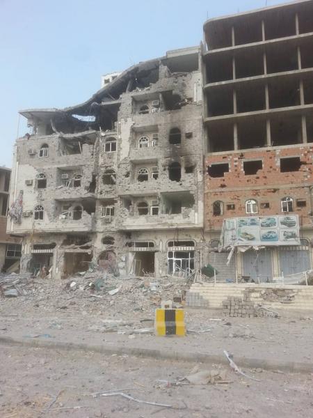 شاهد صور مروعة من عدن كيف تحولت اجمل مبانيها إلى أطلال