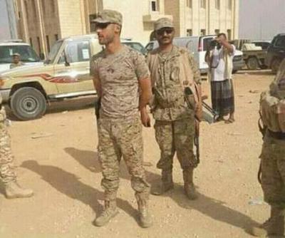 أول صورة للشيخ هاشم الاحمر في العبر بحضرموت