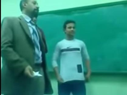 بالفيديو.. طلاب يهينون ويتحرشون جنسيا بمعلمهم في مصر