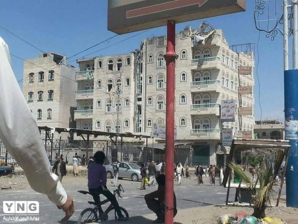 صور فندق "سما آزال" بعد قصفه من قبل طائرات التحالف