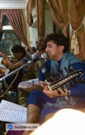 شاهد أخر صورة للفنان نادر الجرادي له بالعرس الذي حضره أمس قبل مقتله