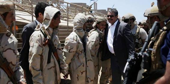 بحاح من "باب المندب": انتهى زمن مغامرات الحوثيين وصالح