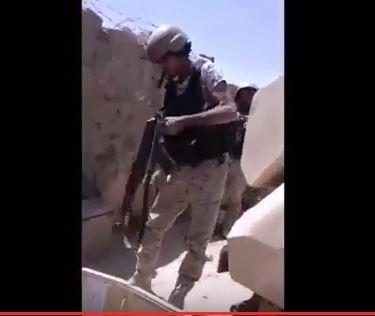 بالفيديو… جنود سعوديون يصورون اشتباكاتهم الشرسة مع الحوثيين على الحدود