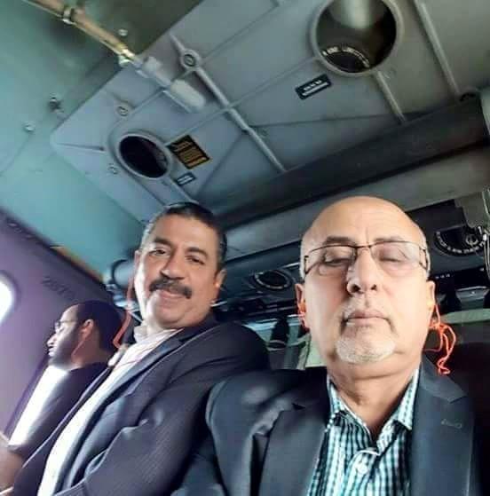 شاهد اول صورة لبحاح عقب إجلائه من فندق القصر في عدن