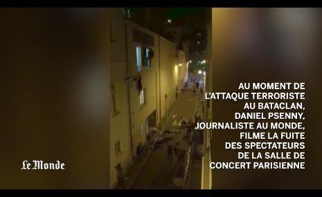 فيديو لحظة وقوع مجرزة مسرح باتاكلان بباريس وقتل المواطنين الفرنسيين بدم بارد