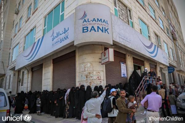 اليونيسيف تصرف 100$ شهريا للأسر المحتاجة لمدة 6 أشهر
