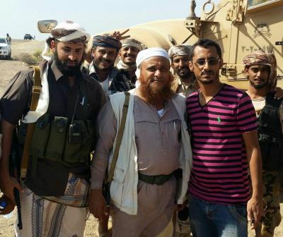 ظهور جديد لقيادي في المقاومة الجنوبية بباب المندب بعد أيام من اصابته بمواجهات مع الحوثيين