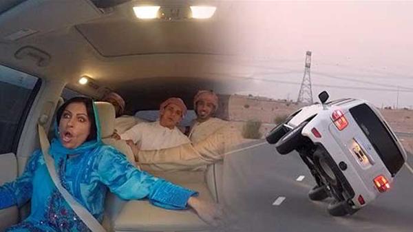 فيديو: شباب بملابس خليجية ينفذون مقلباً مثيراً في والدة أحدهم