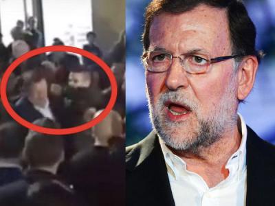 فيديو: شاب إسباني يخدع رئيس الحكومة بالسيلفي ويوجه له لكمة حطمت نظارته