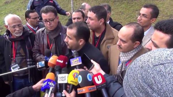 وفدا المؤتمر والحوثي يبعثان برسالة من سويسرا (صورة)