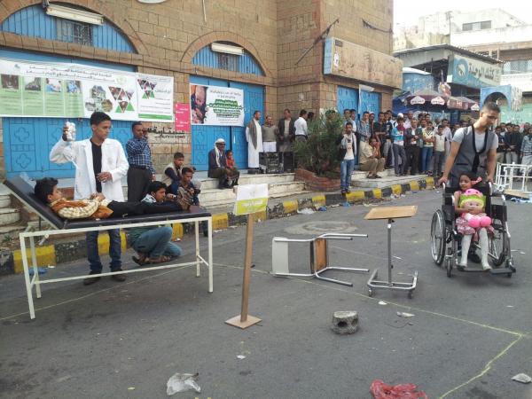 رسالة من حكومة الاطفال لانقاذ مرضى السرطان في حملتها انقذنفسك .. انقذ الإنسانية