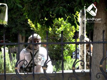شاهد بالصور: المسلحين من المدنيين والعسكريين اليوم في منطقة القاع