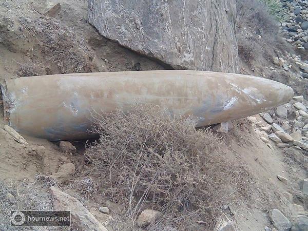 حيفان: فشل غارة جوية وانتفاضة على الحوثيين بالاغابرة..والاعبوس تحت النار (صورة صاروخ سعودي لم ينفجر)