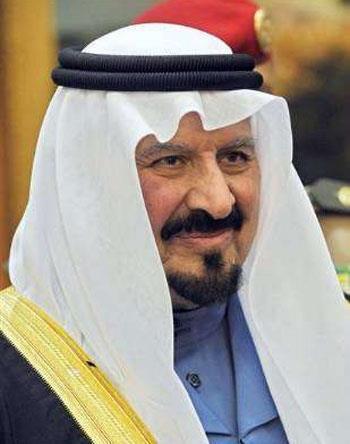 الديوان الملكي يعلن وفاة ولي العهد السعودي الأمير سلطان بن عبدالعزيز .